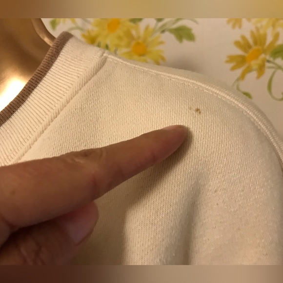 Vintage boat sweatshirt cream size L - Picture 6 of 15